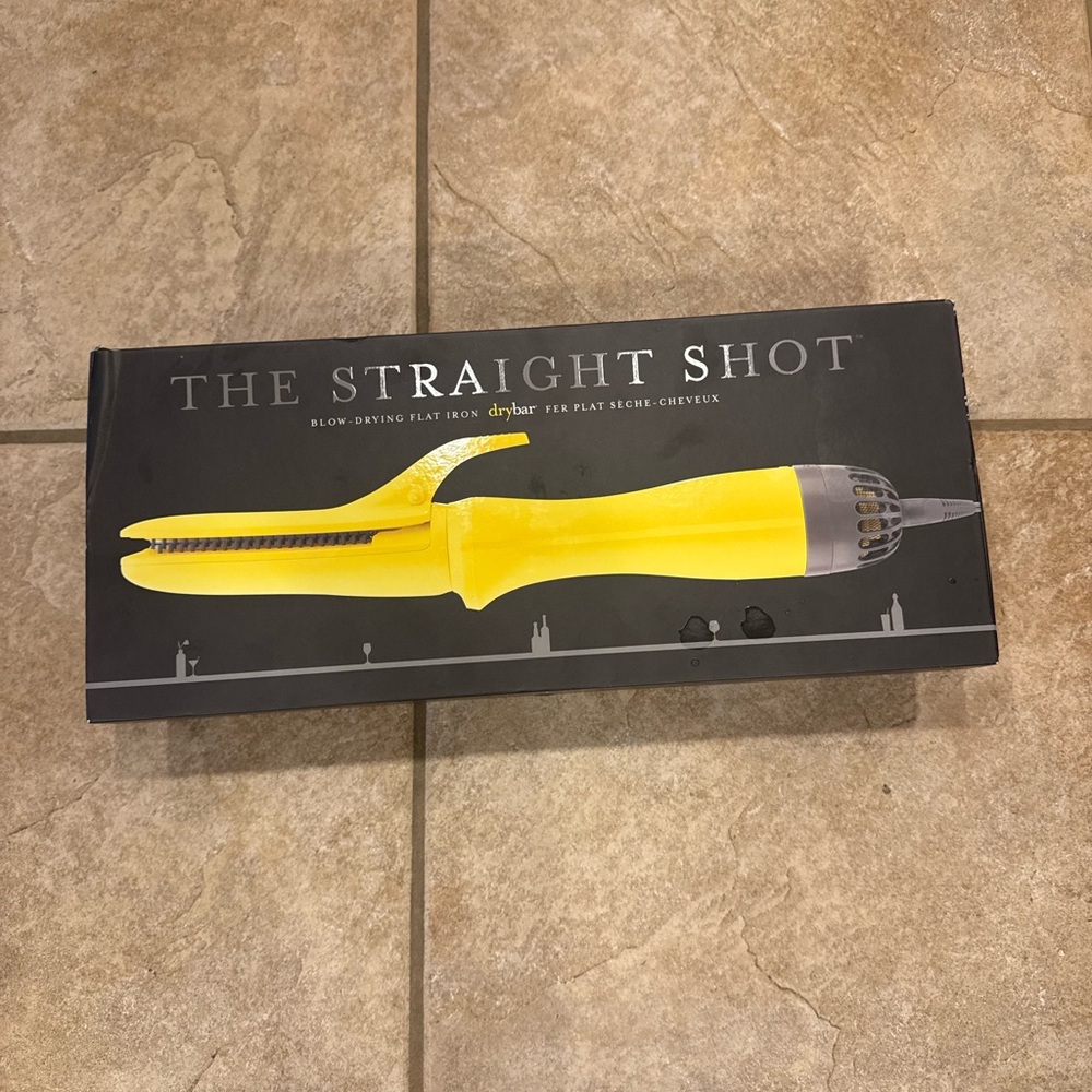 The straight shot blow drying flat iron by Drybar